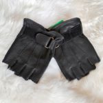 Fingerless Riding Gloves with Anti-Vibration Palm Pad
