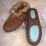 Ladies Sheepskin Booties WW-NO9B-75-L