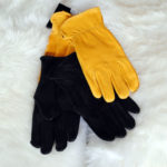 Mens Unlined Deerskin Gloves NAF-G11T/BK